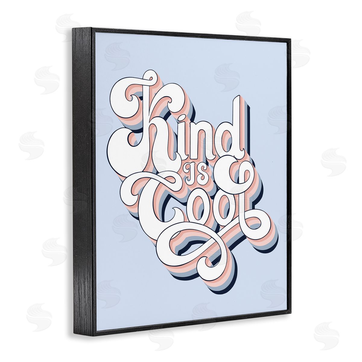 Jo Taylor Kind Is Cool Sentiment Groovy Retro Typography