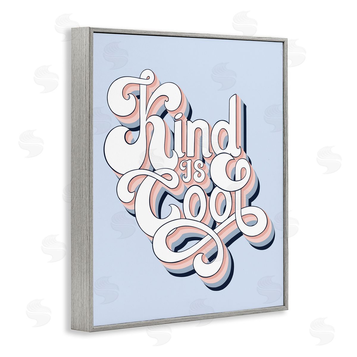 Jo Taylor Kind Is Cool Sentiment Groovy Retro Typography