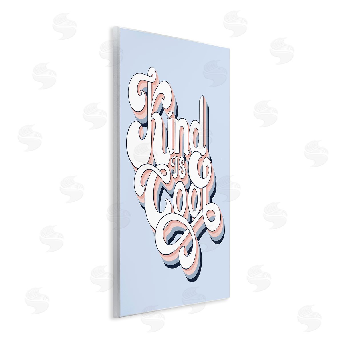 Jo Taylor Kind Is Cool Sentiment Groovy Retro Typography