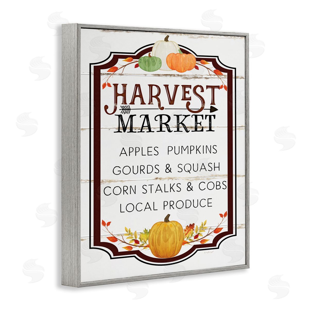 Jennifer Pugh Harvest Market Sign Autumn Seasonal Farm Foods