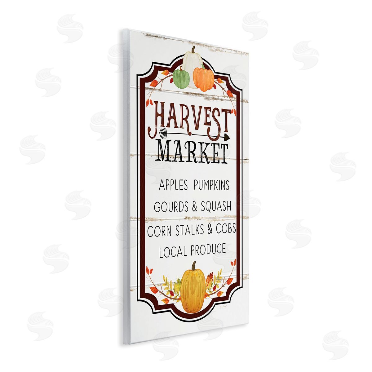 Jennifer Pugh Harvest Market Sign Autumn Seasonal Farm Foods