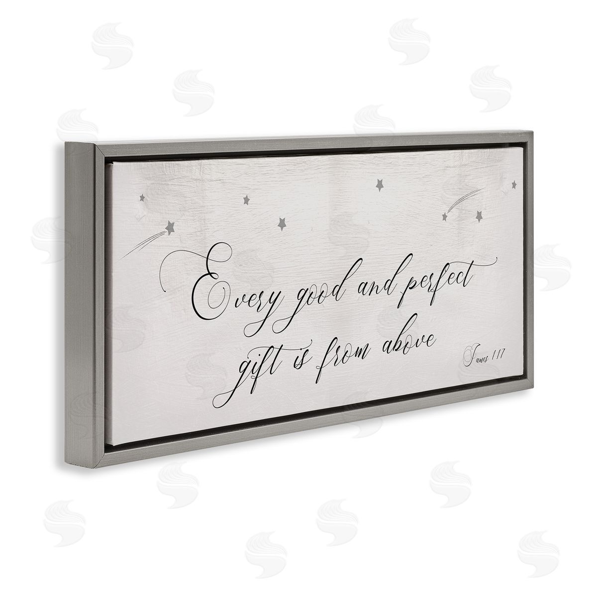 Stupell Studio Good Perfect Gift fr_sideom Above Sentiment Shooting Stars