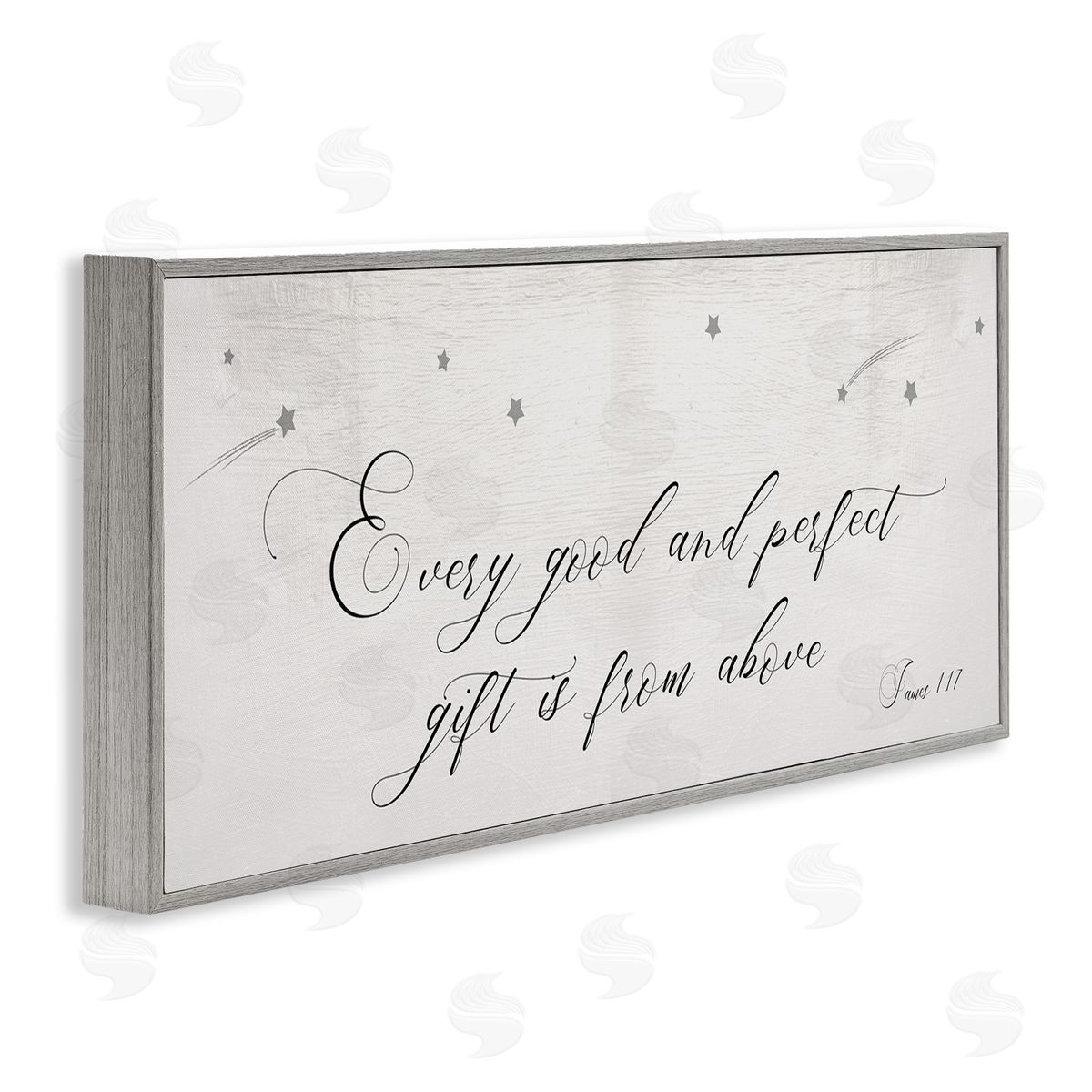 Stupell Studio Good Perfect Gift fr_sideom Above Sentiment Shooting Stars