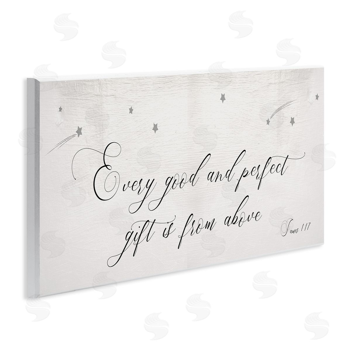 Stupell Studio Good Perfect Gift fr_sideom Above Sentiment Shooting Stars