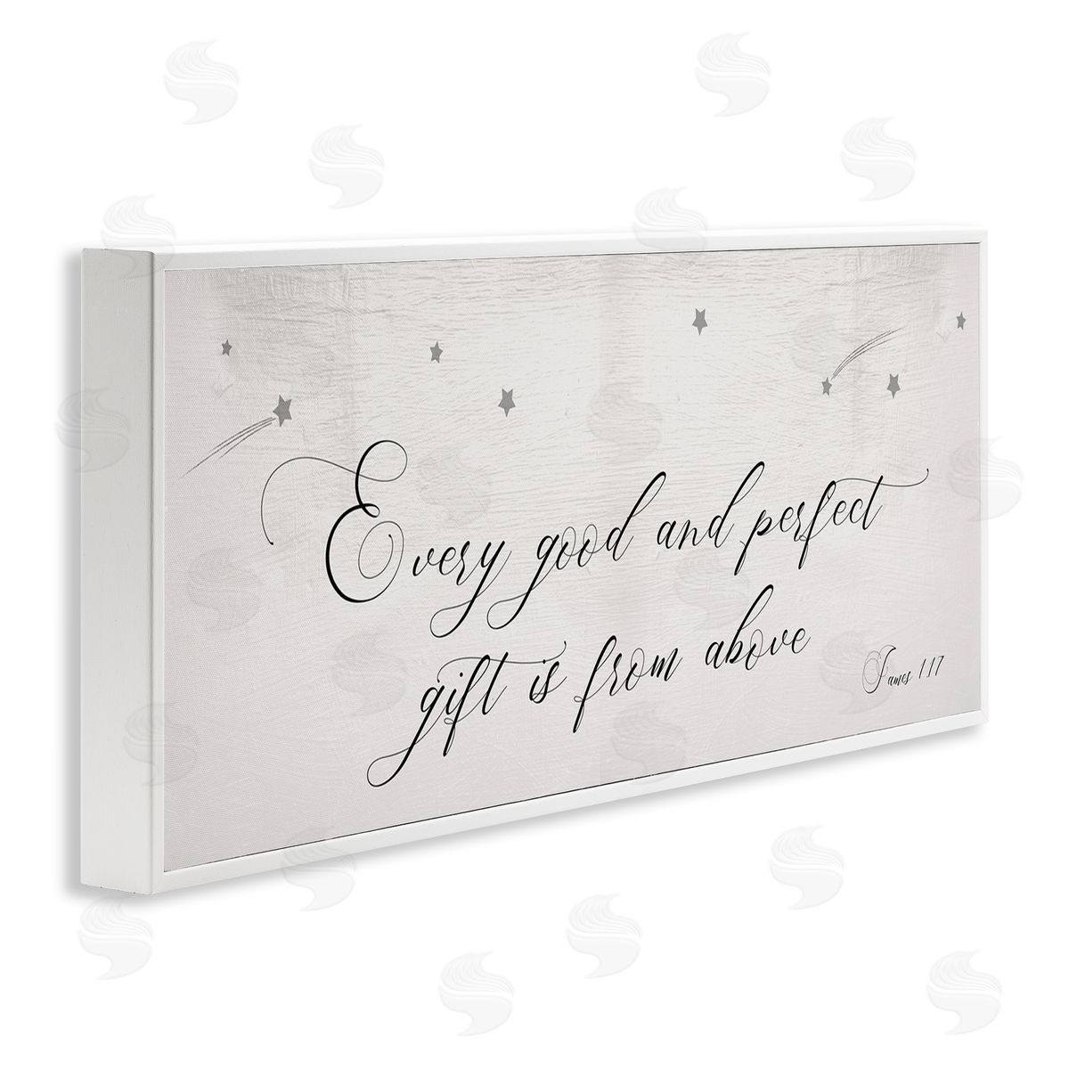 Stupell Studio Good Perfect Gift fr_sideom Above Sentiment Shooting Stars