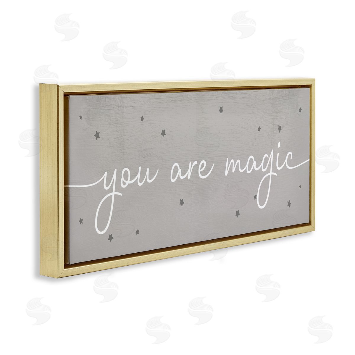 Stupell Studio You Are Magic Playful Typography Stars Grey White