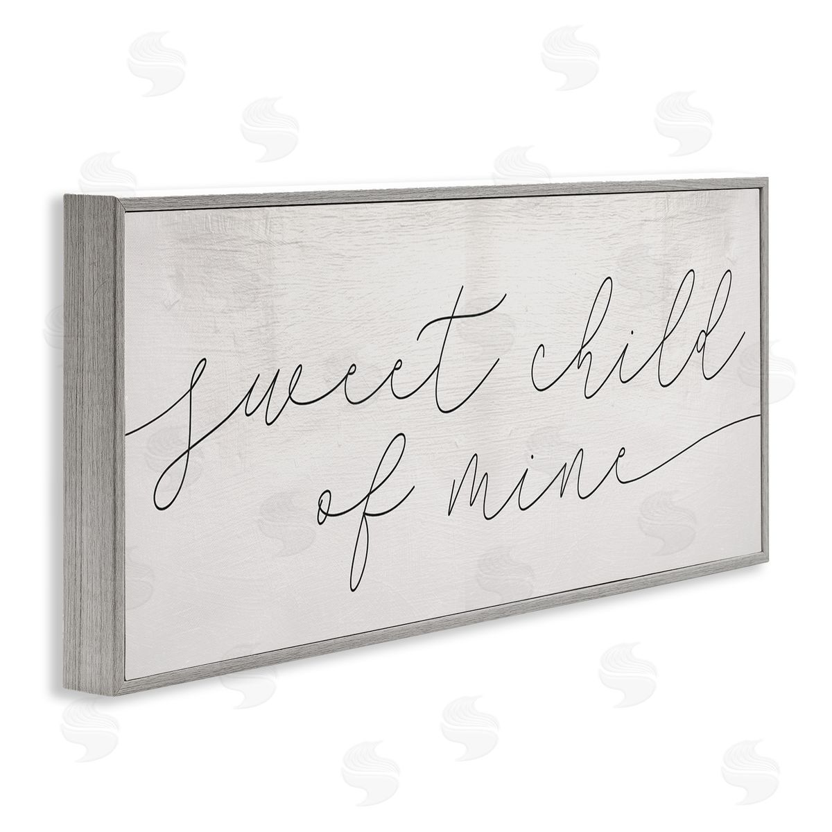 Stupell Studio Sweet Child of Mine Phrase Cozy Family Typography