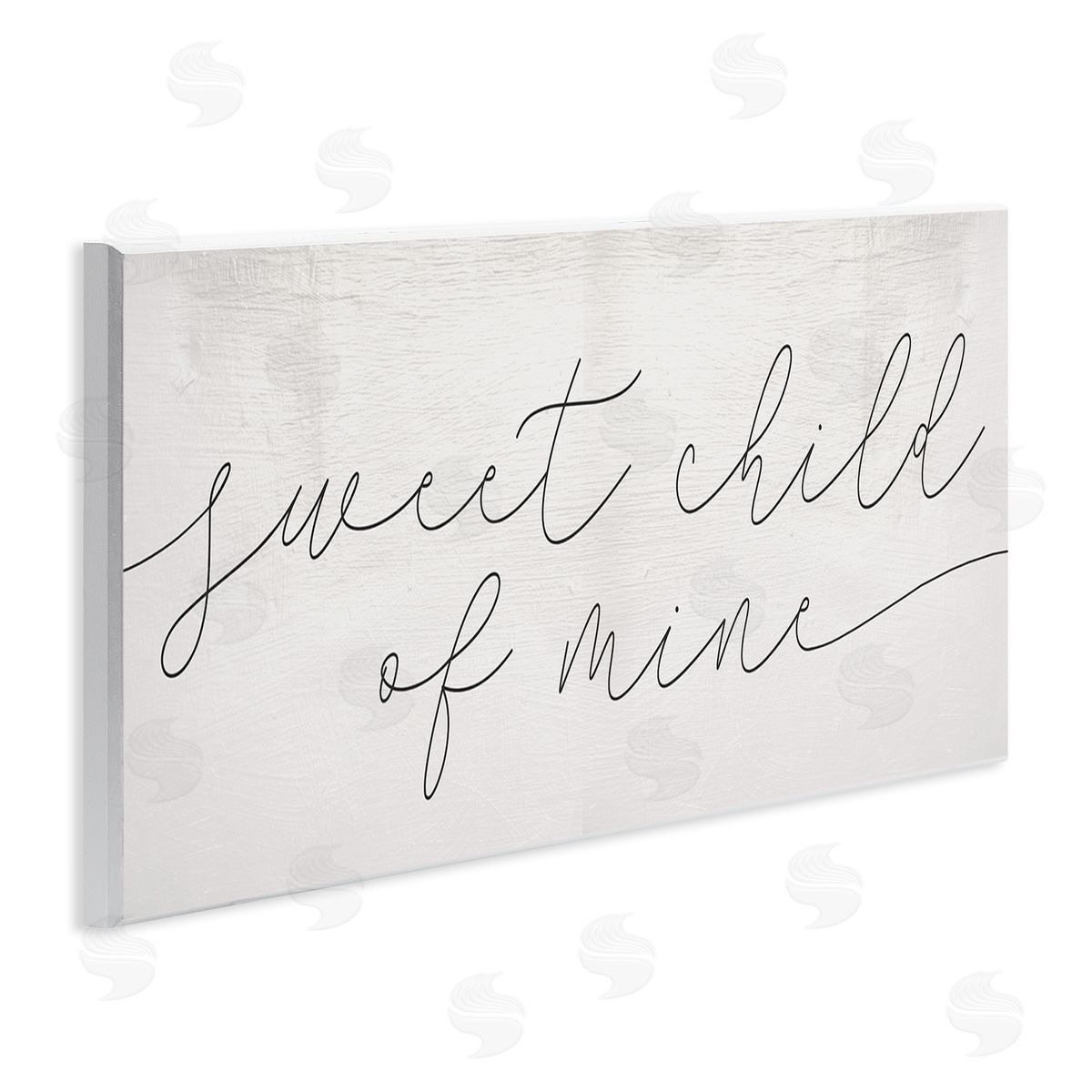 Stupell Studio Sweet Child of Mine Phrase Cozy Family Typography