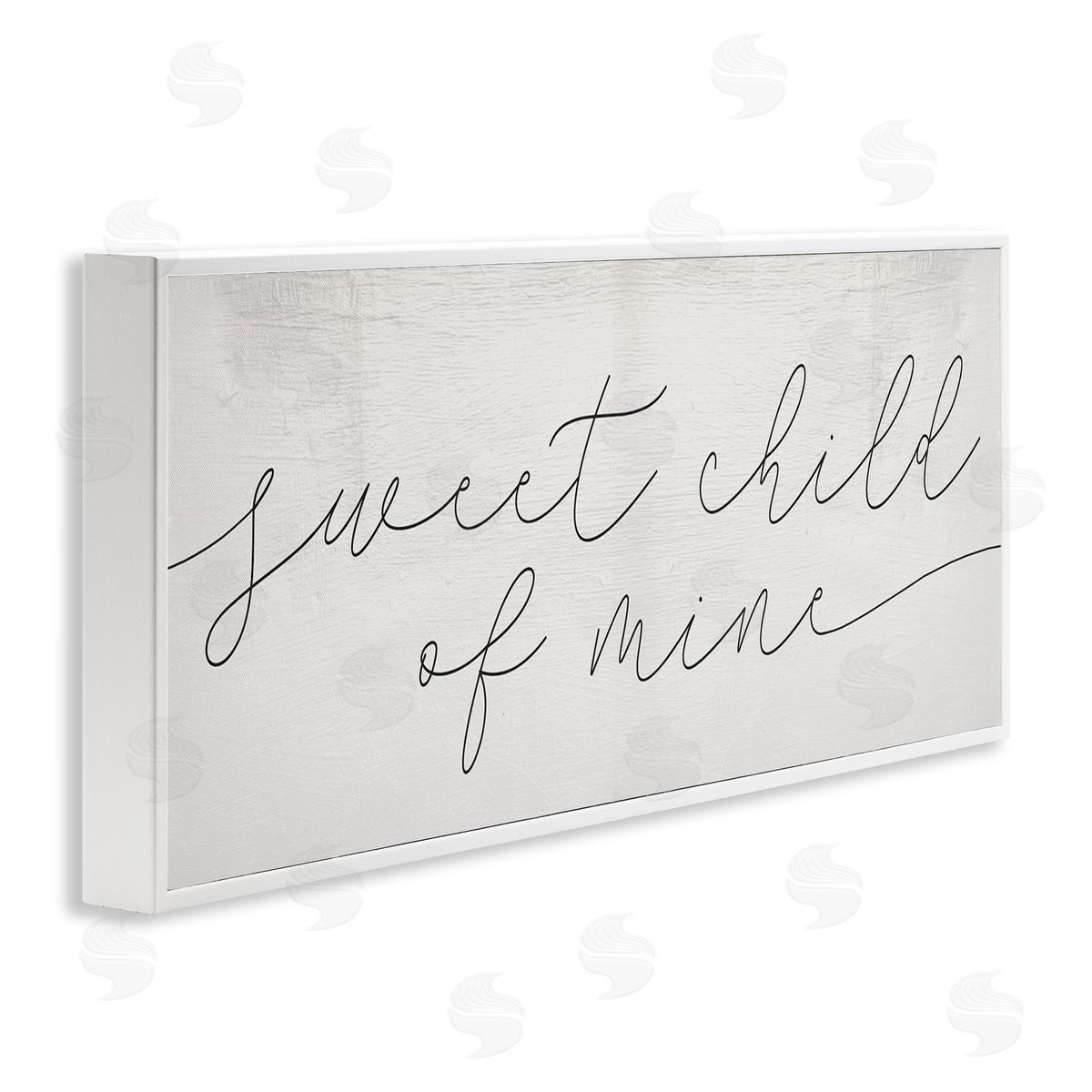 Stupell Studio Sweet Child of Mine Phrase Cozy Family Typography