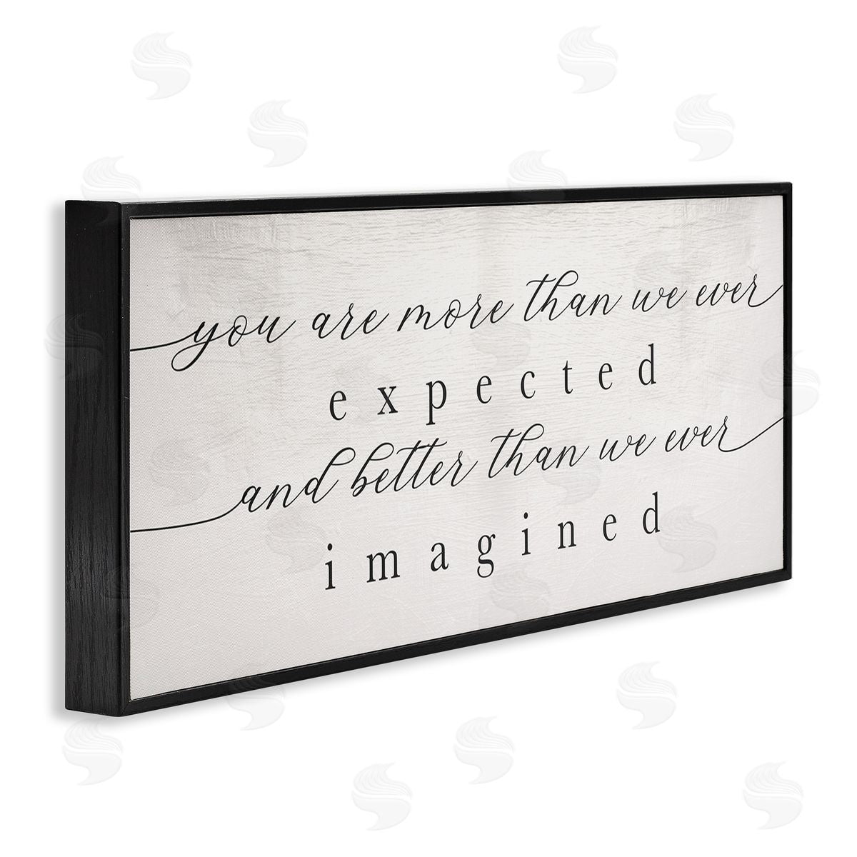 Stupell Studio More Than Expected Better Than Imagined Family Sentiment