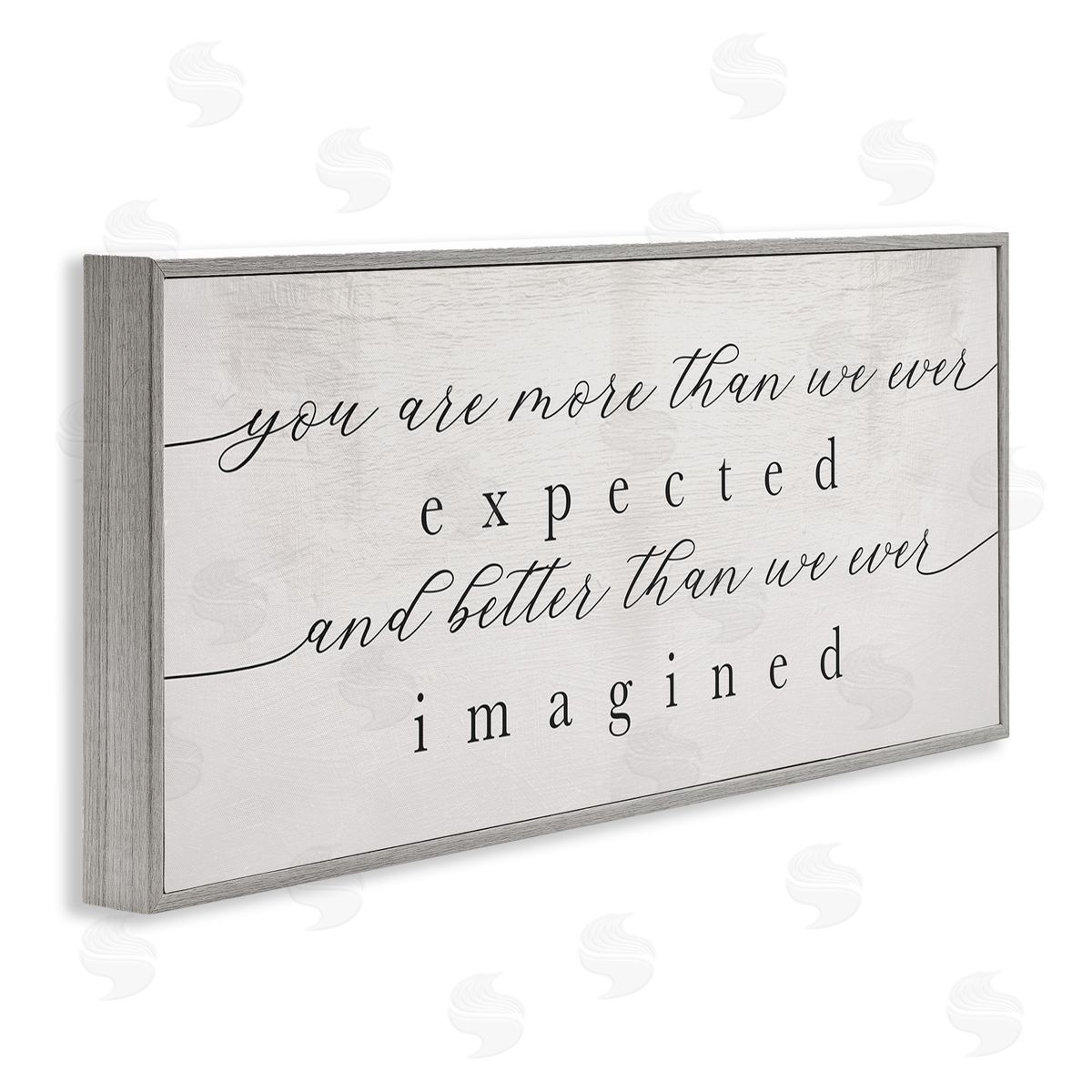 Stupell Studio More Than Expected Better Than Imagined Family Sentiment