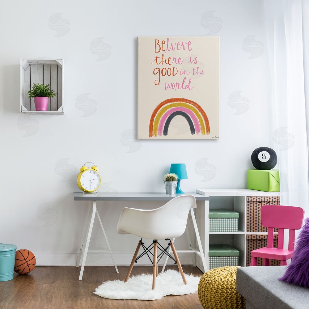 Katie Doucette Be The Good Rainbow Phrase Playful Script Typography