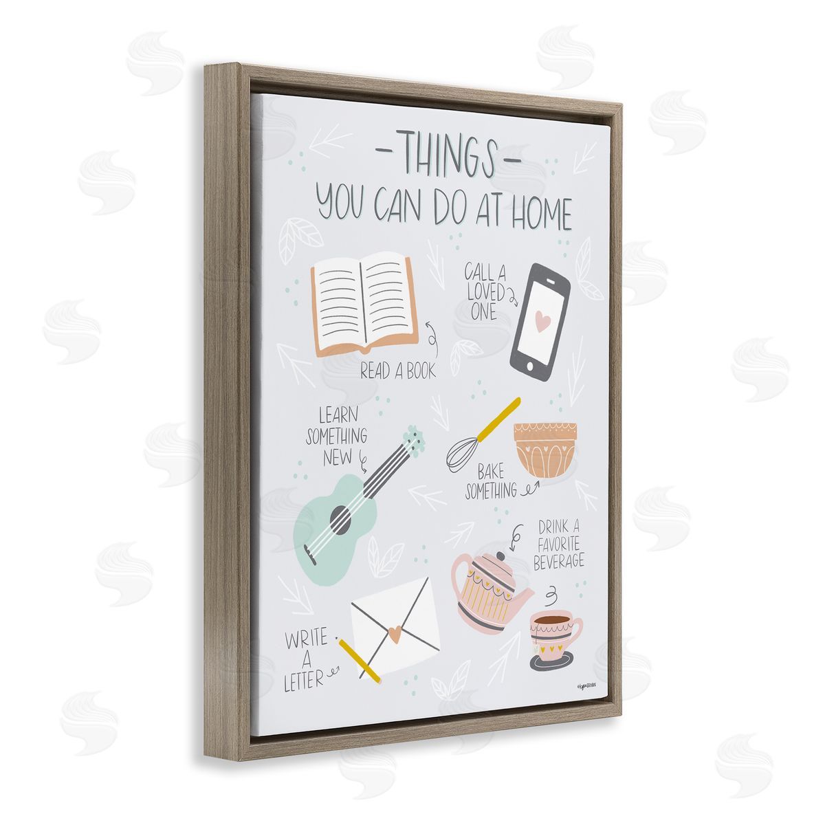 Lady Louise Designs Things To Do At Home Illustrated Self Care Guide