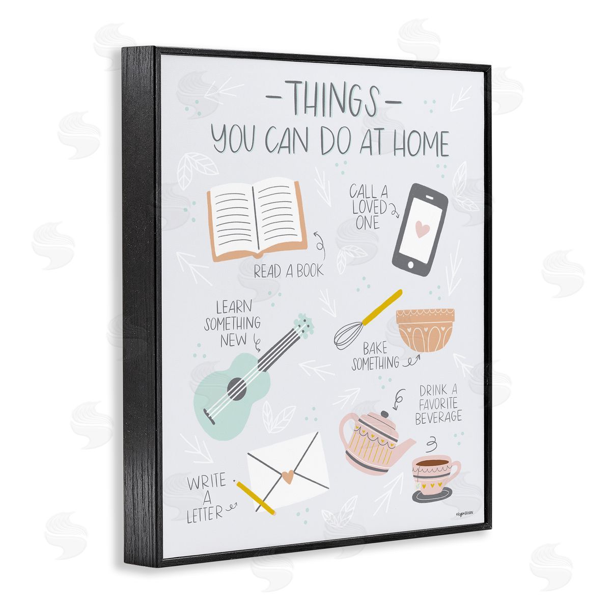 Lady Louise Designs Things To Do At Home Illustrated Self Care Guide
