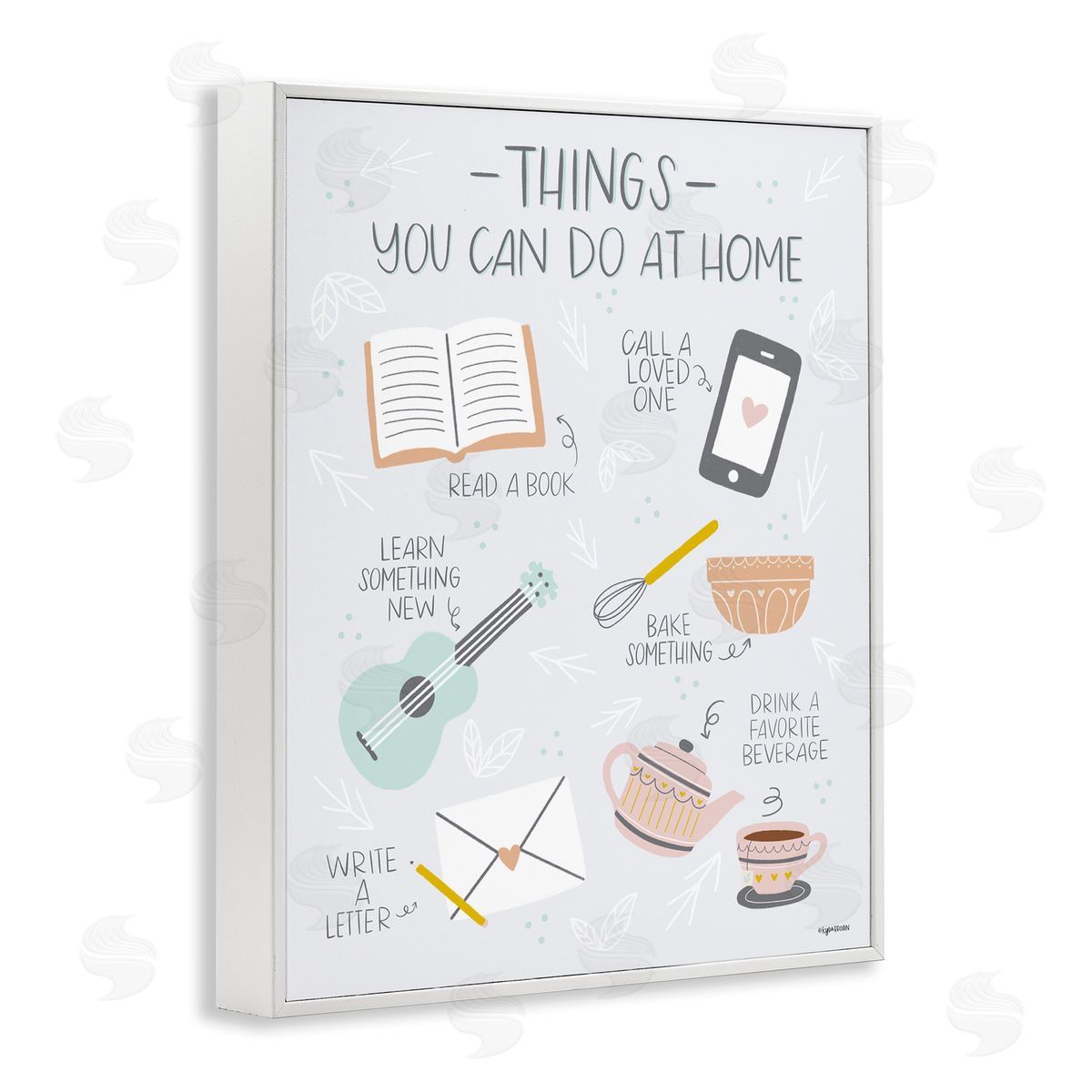 Lady Louise Designs Things To Do At Home Illustrated Self Care Guide