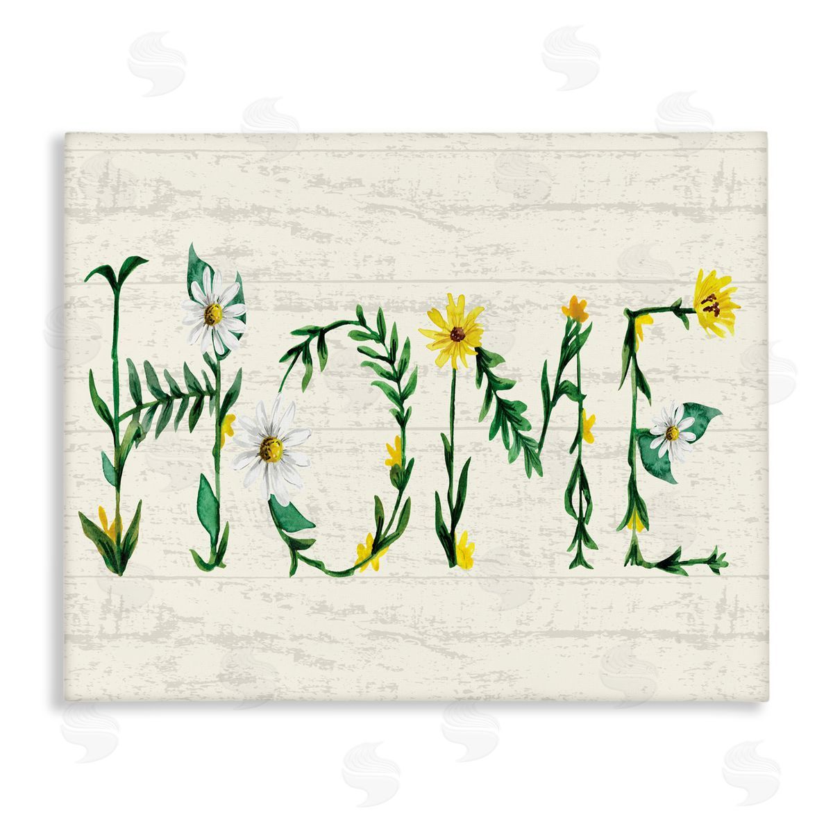 Kate Eldridge Home Country Greeting Blissful Daisy Floral Typography