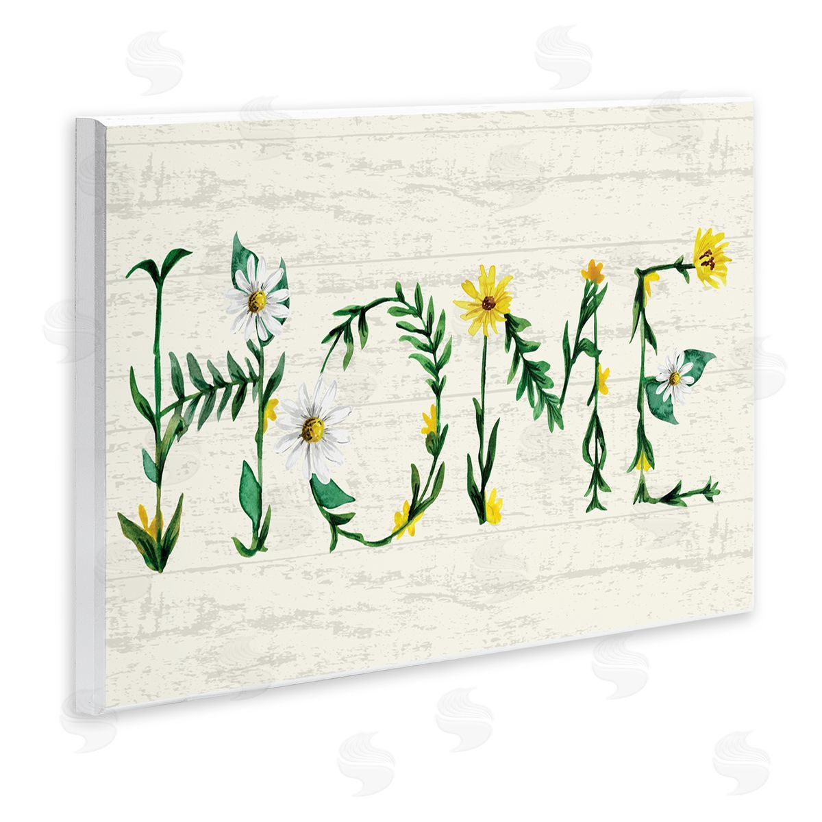 Kate Eldridge Home Country Greeting Blissful Daisy Floral Typography