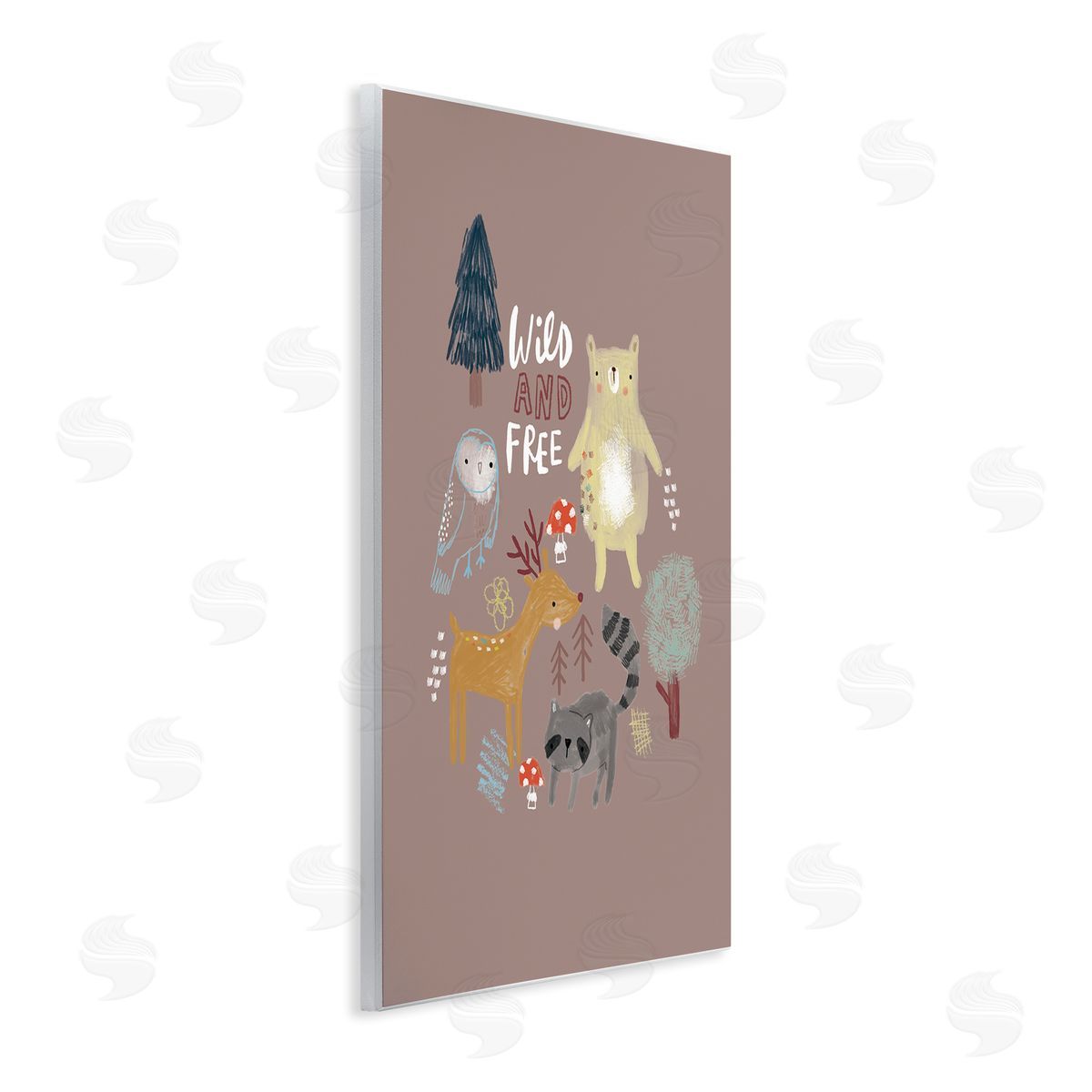 Lisa Barlow Wild and fr_sideee Kid's Forest Beer Owl Racoon