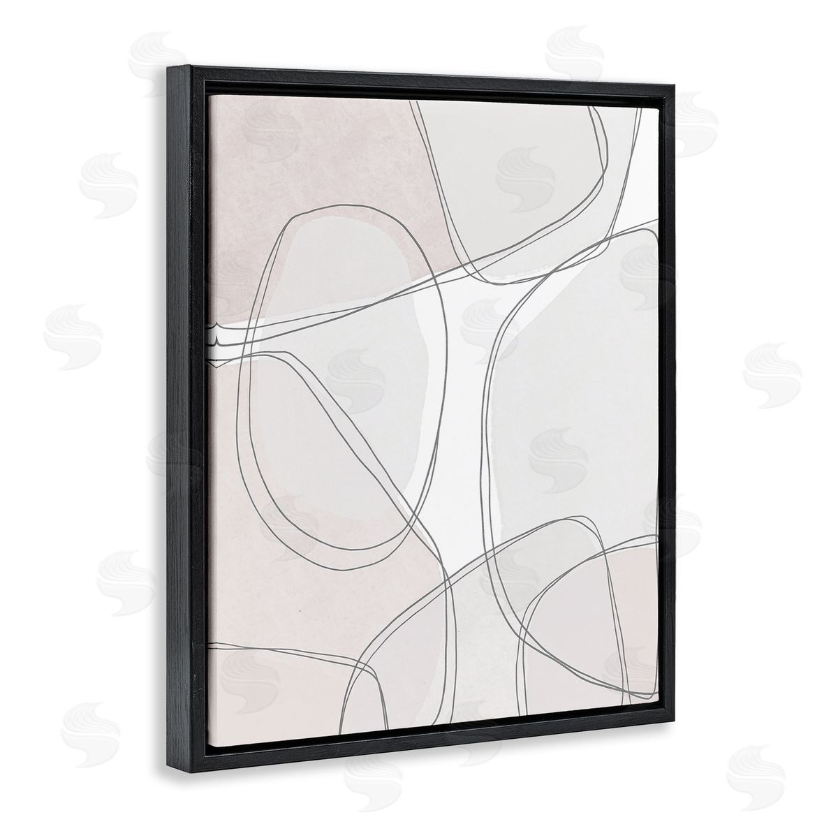 Leah Straatsma Modern Lines and Shape Abstractions Thin Grey Details