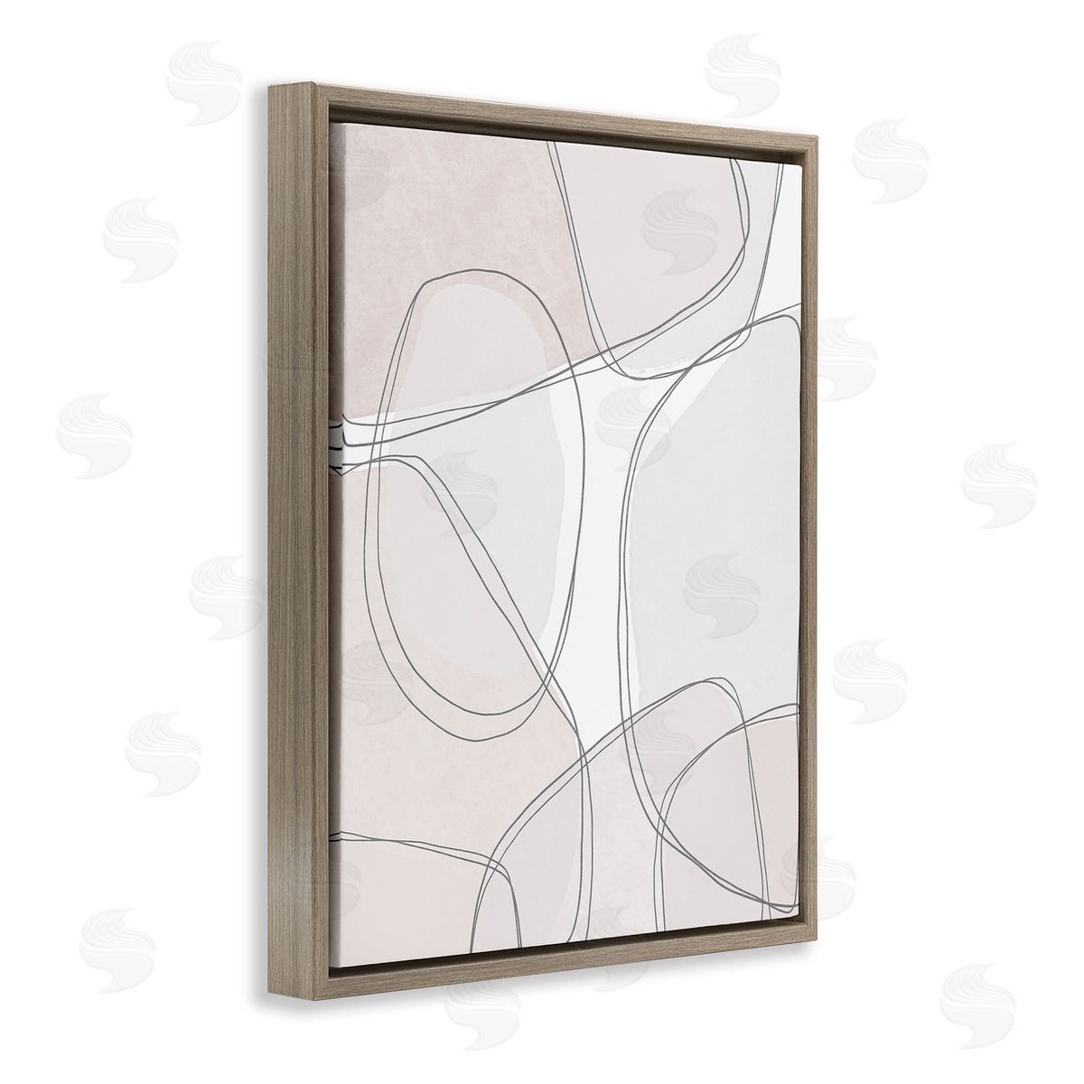 Leah Straatsma Modern Lines and Shape Abstractions Thin Grey Details