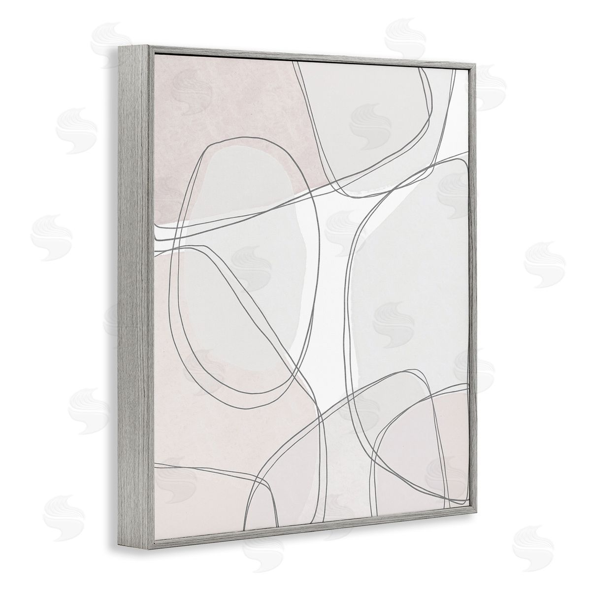 Leah Straatsma Modern Lines and Shape Abstractions Thin Grey Details