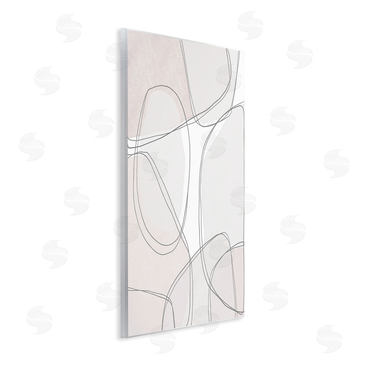 Leah Straatsma Modern Lines and Shape Abstractions Thin Grey Details