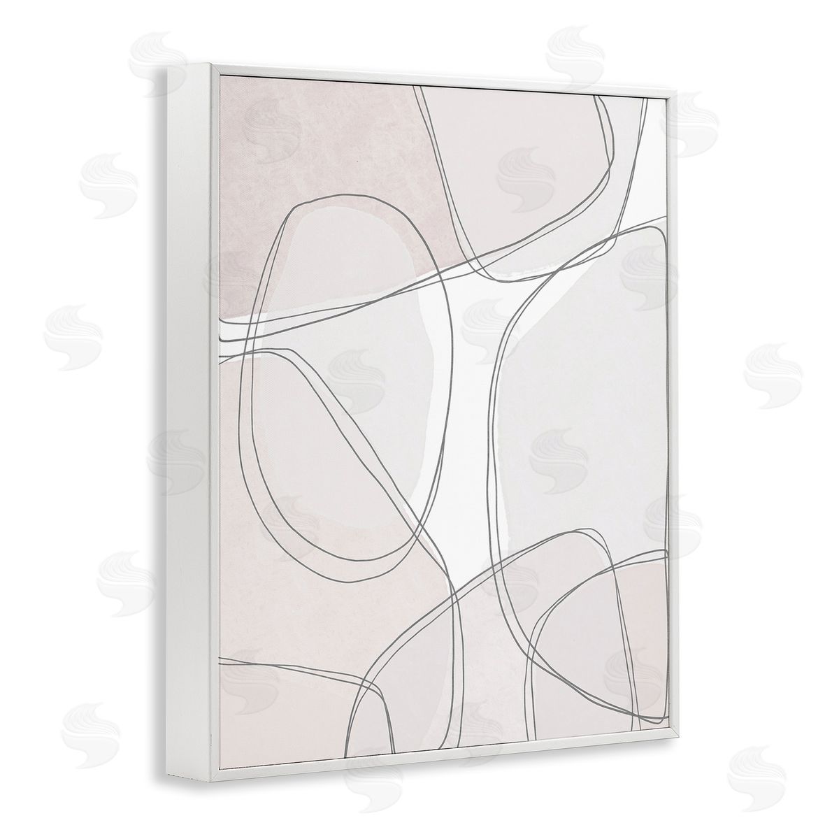 Leah Straatsma Modern Lines and Shape Abstractions Thin Grey Details
