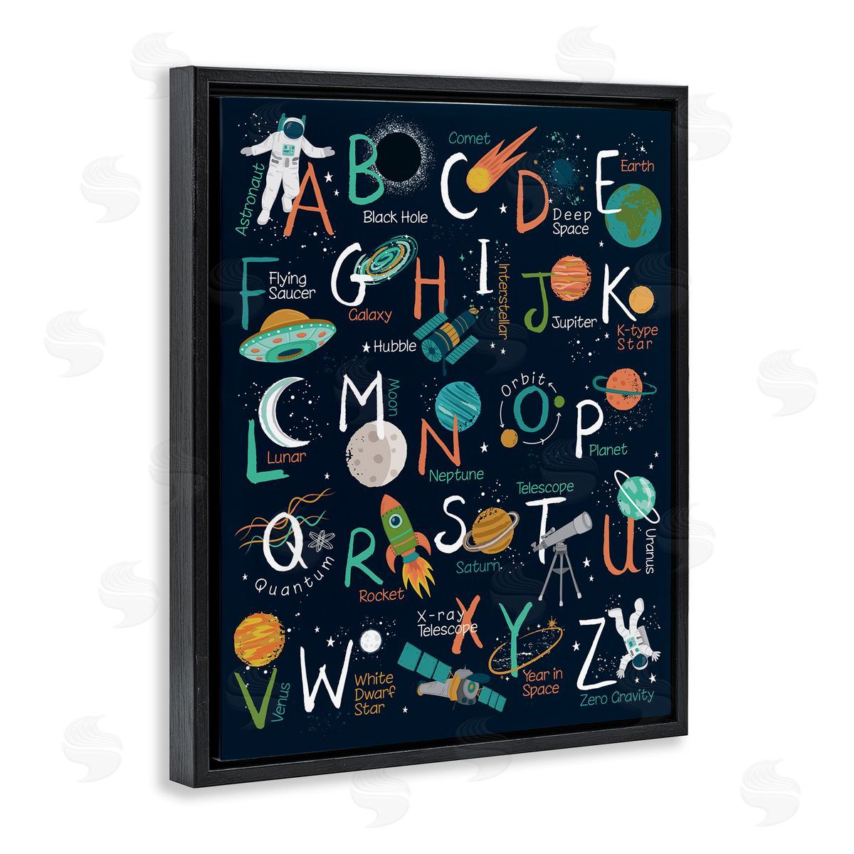 Lisa Perry Whitebutton Starry Space Alphabet Fantasy Constellations UFO ABC's