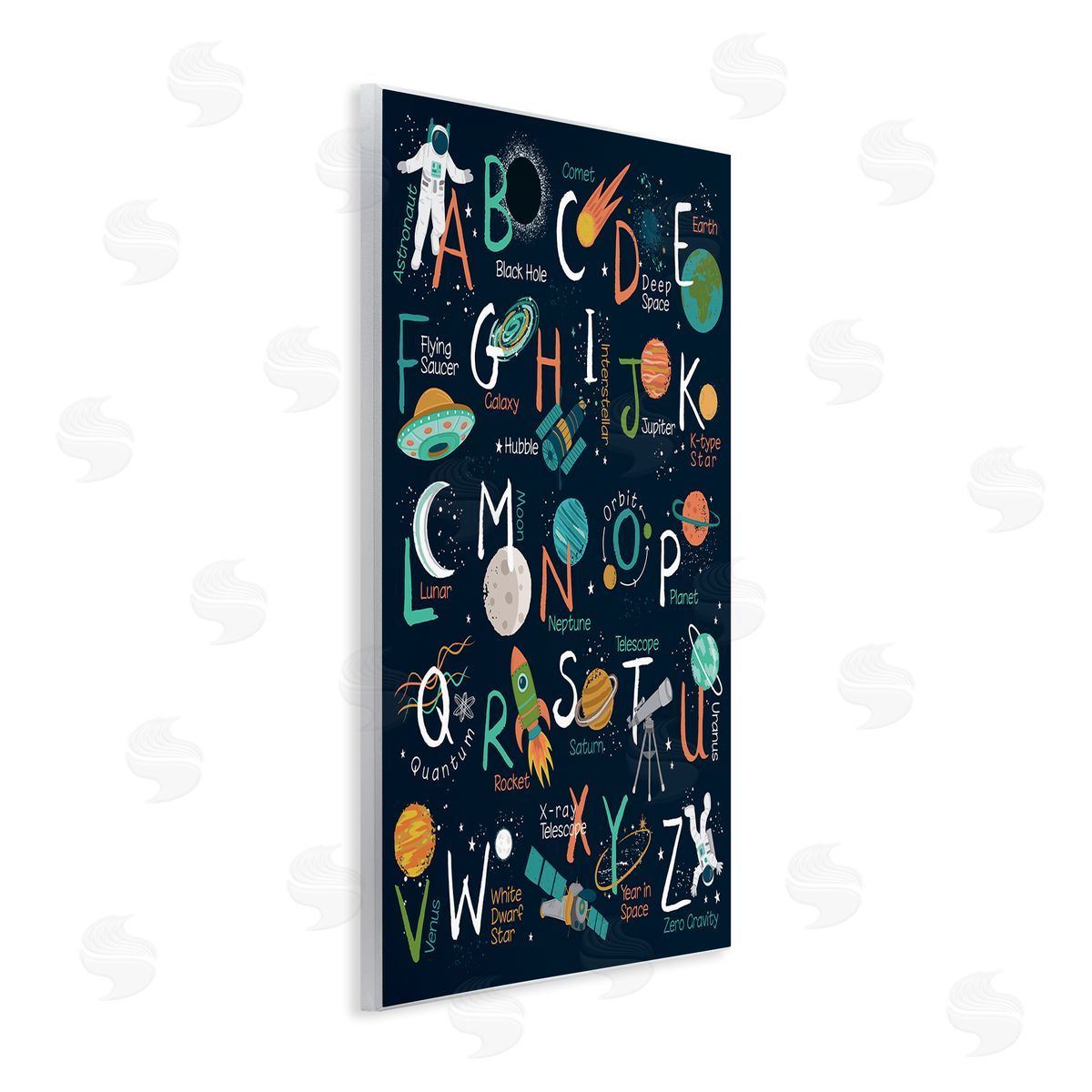 Lisa Perry Whitebutton Starry Space Alphabet Fantasy Constellations UFO ABC's