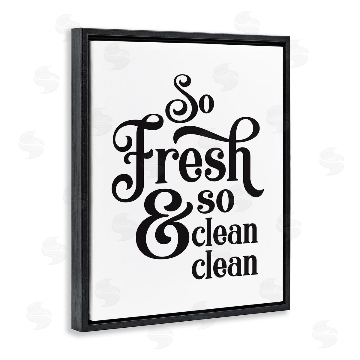 Lettered and Lined So fr_sideesh And Clean Phrase Laundry Room Humor