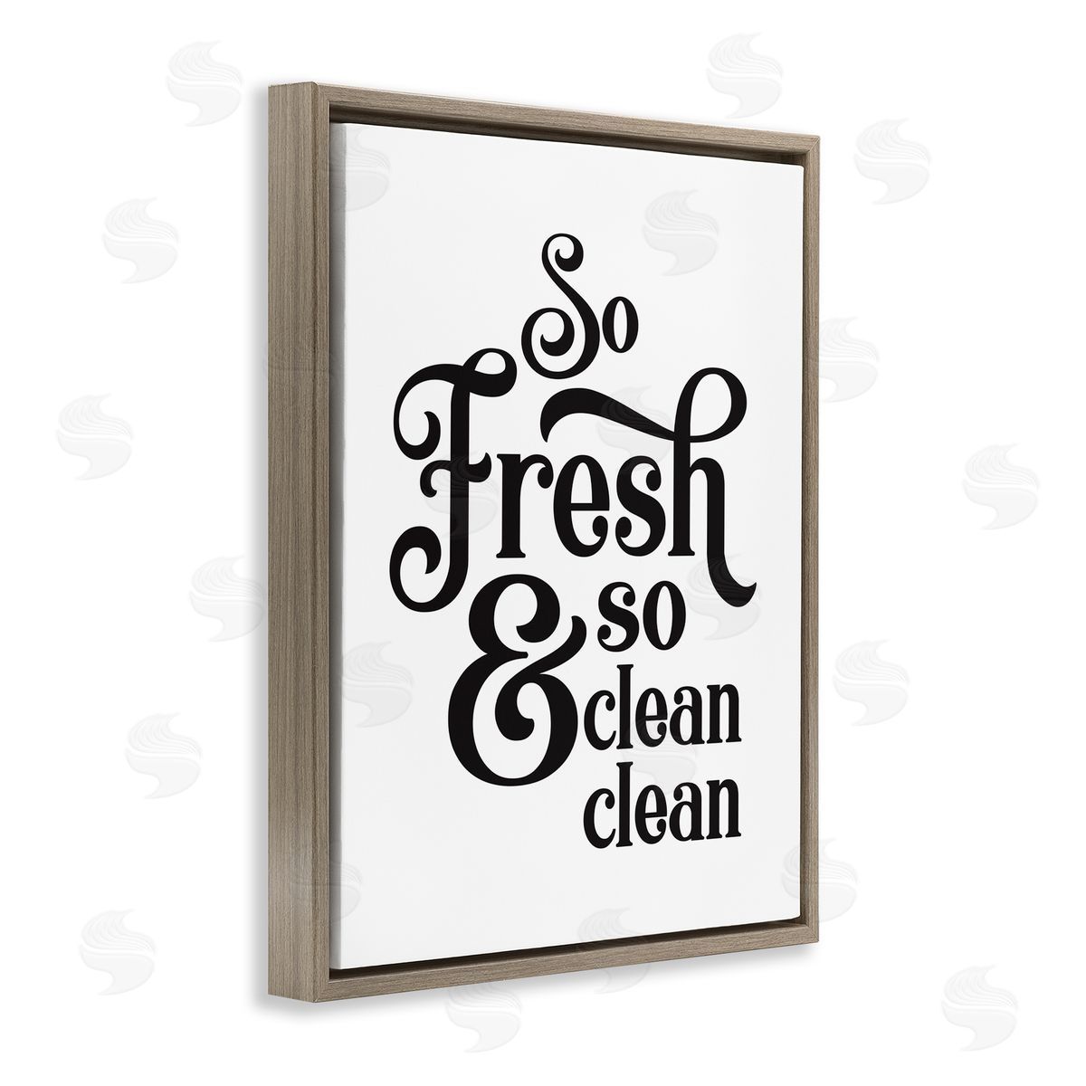 Lettered and Lined So fr_sideesh And Clean Phrase Laundry Room Humor