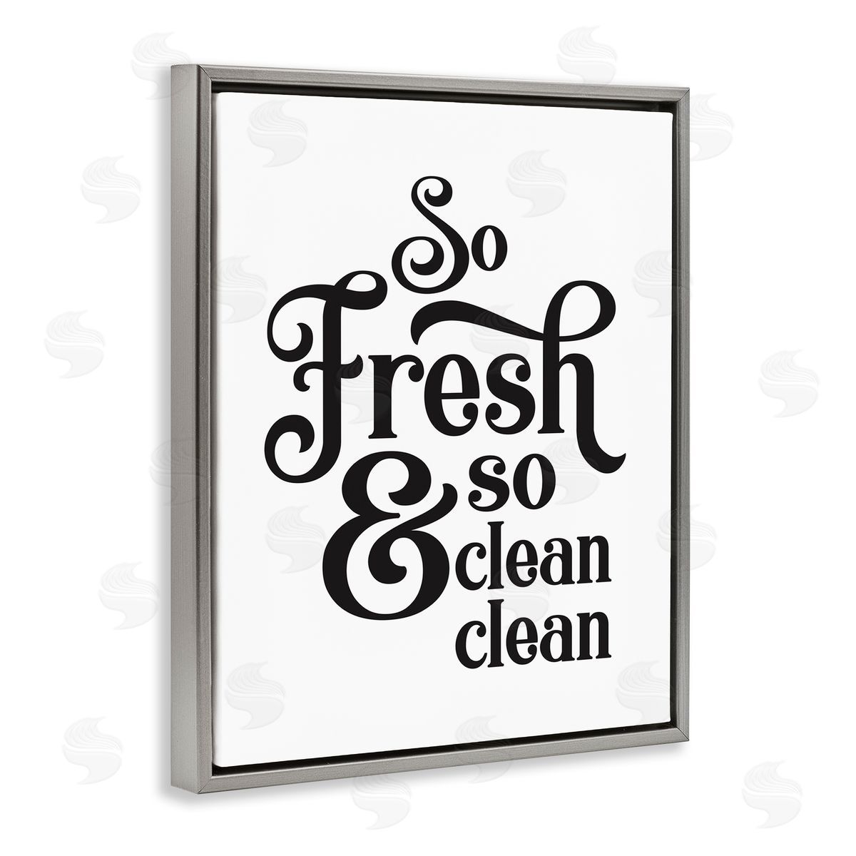 Lettered and Lined So fr_sideesh And Clean Phrase Laundry Room Humor