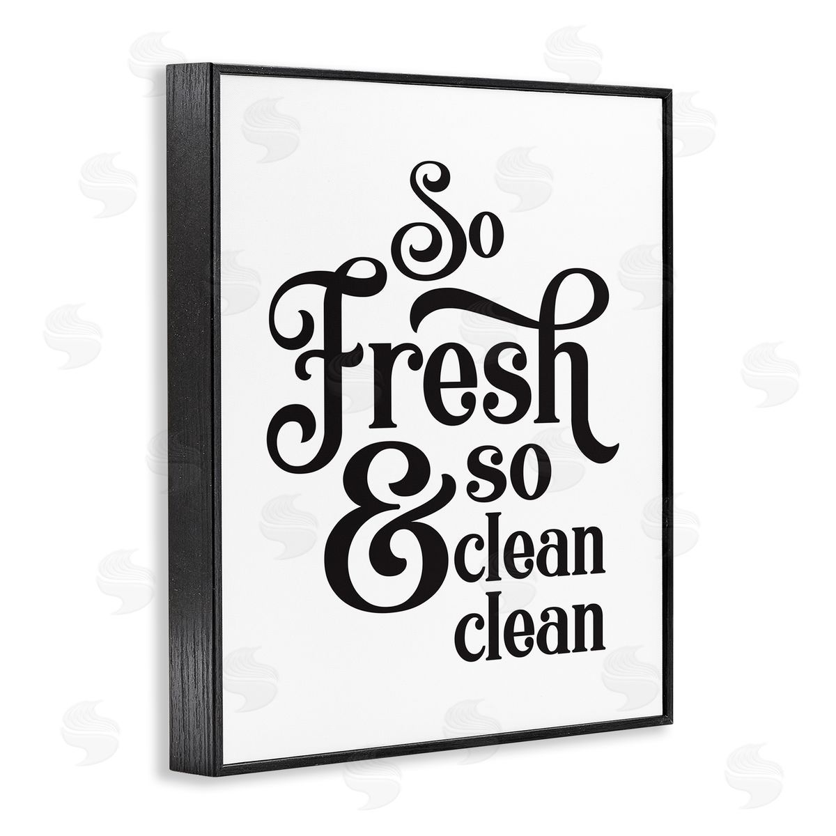 Lettered and Lined So fr_sideesh And Clean Phrase Laundry Room Humor