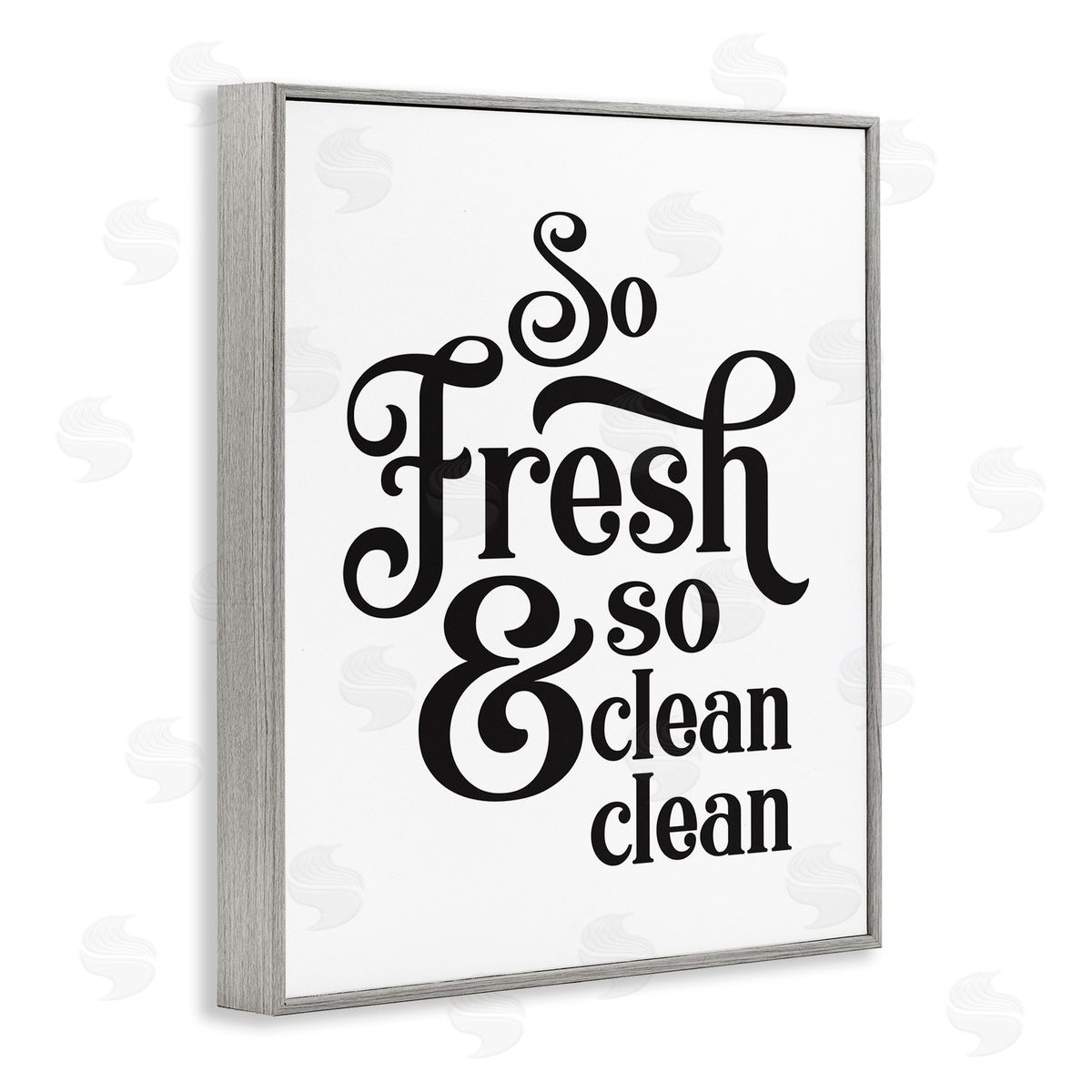 Lettered and Lined So fr_sideesh And Clean Phrase Laundry Room Humor