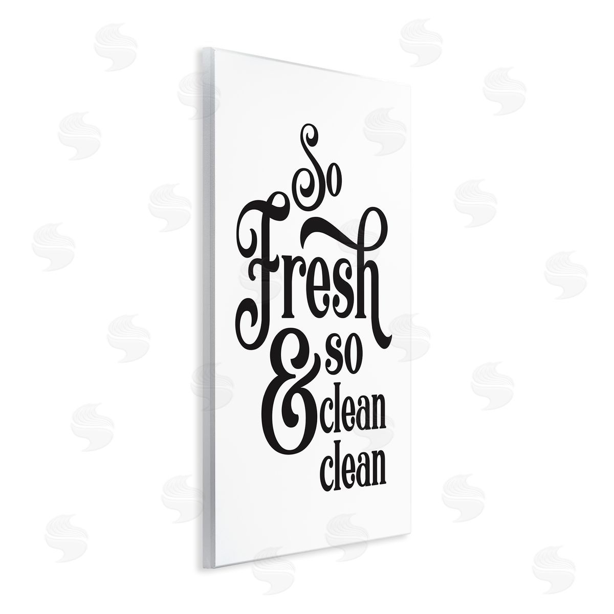 Lettered and Lined So fr_sideesh And Clean Phrase Laundry Room Humor