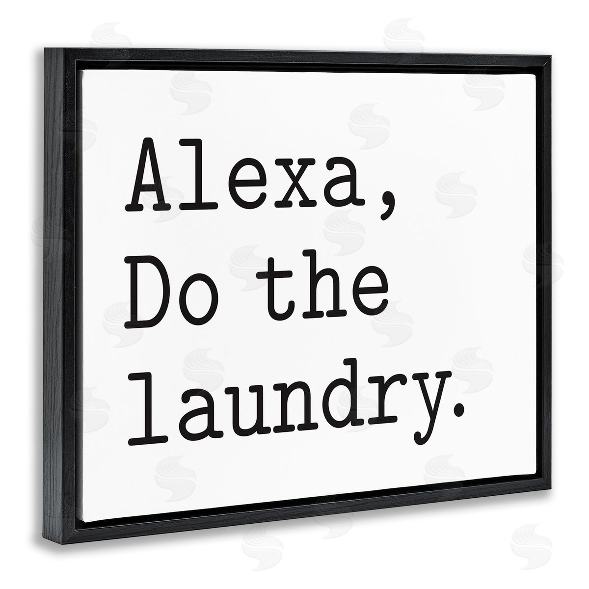 Lettered and Lined Alexa Do the Laundry Typewriter Typography Minimal Text