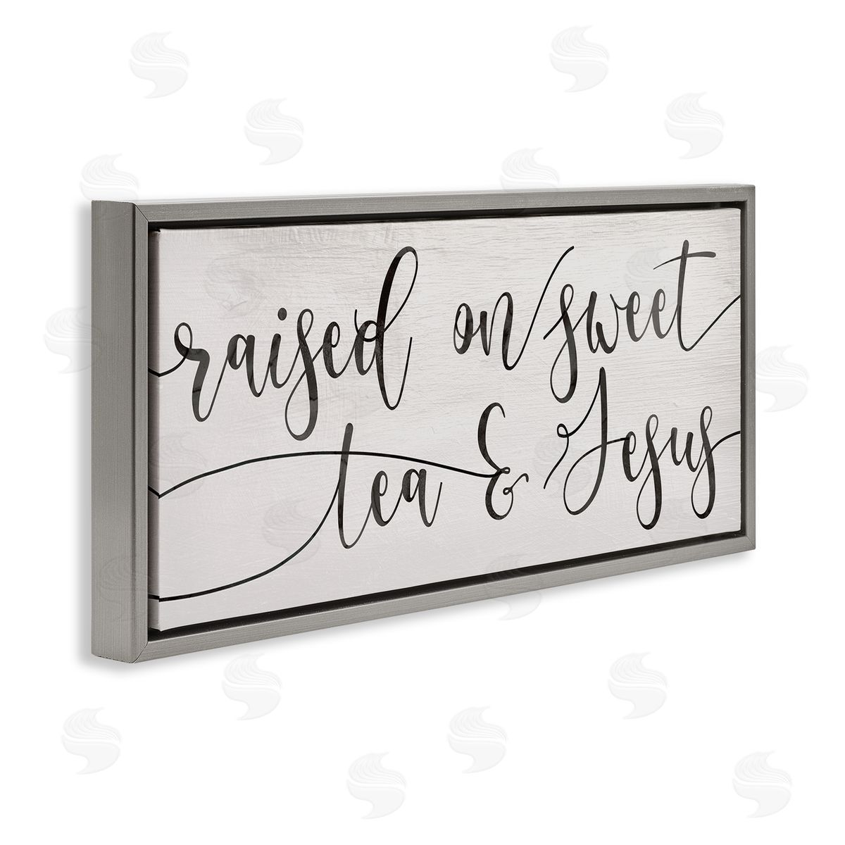 Stupell Studio Raised on Sweet Tea & Jesus Southern Phrase