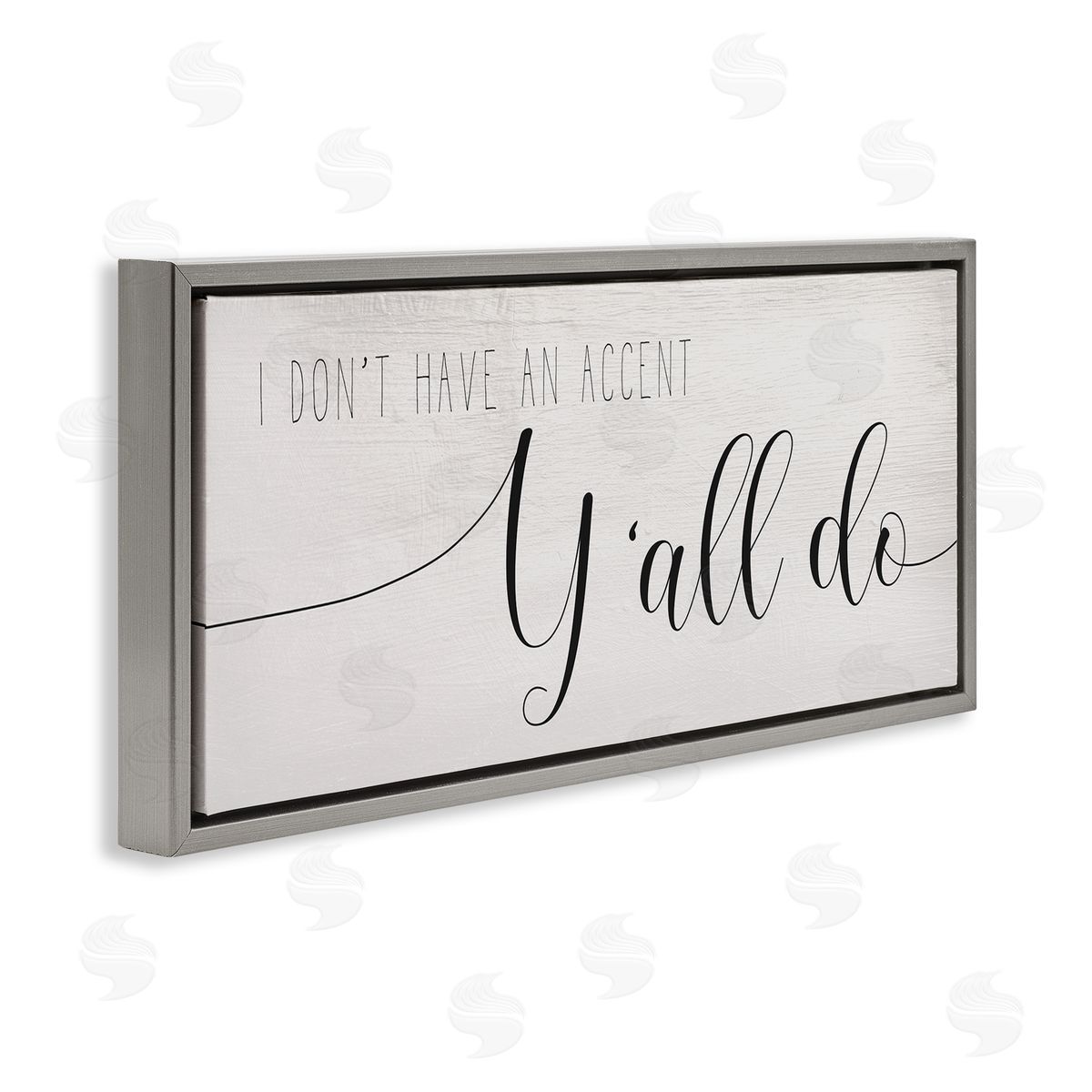 Stupell Studio Don't Have Accent Y'all Do Quaint Country Humor