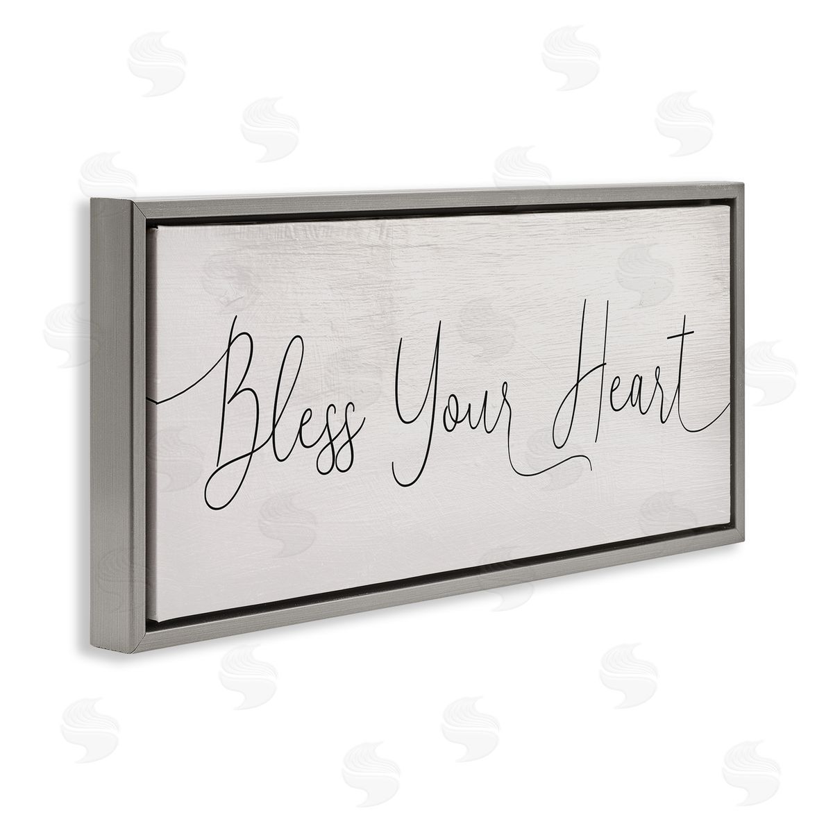 Stupell Studio Bless Your Heart Charming Southern Spiritual Sentiment