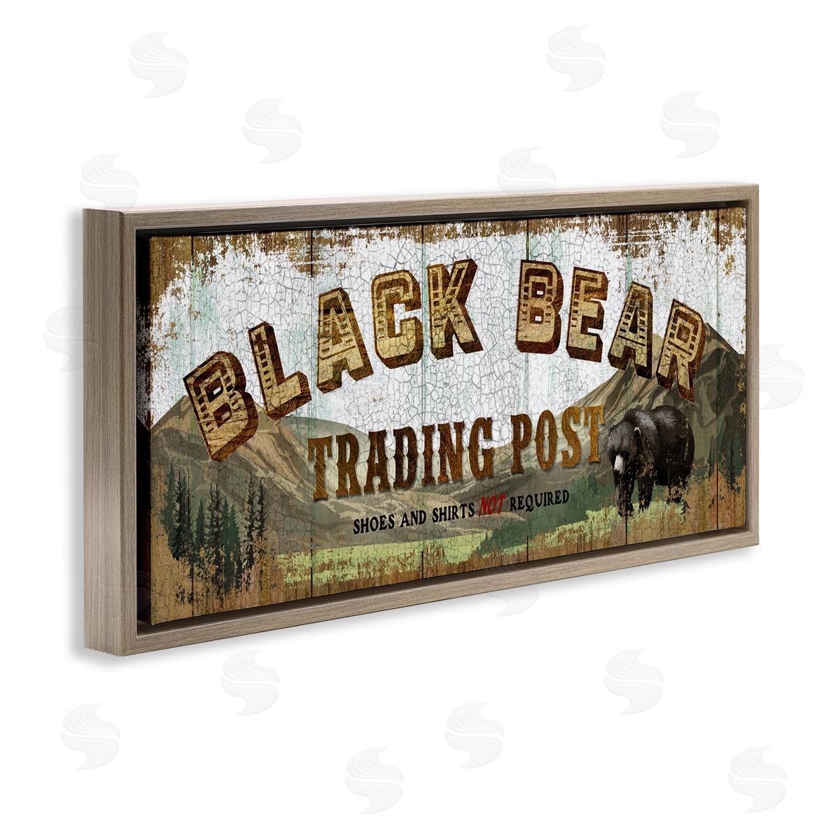 Conrad Knutsen Black Bear Trading Post Rustic Forest Animal