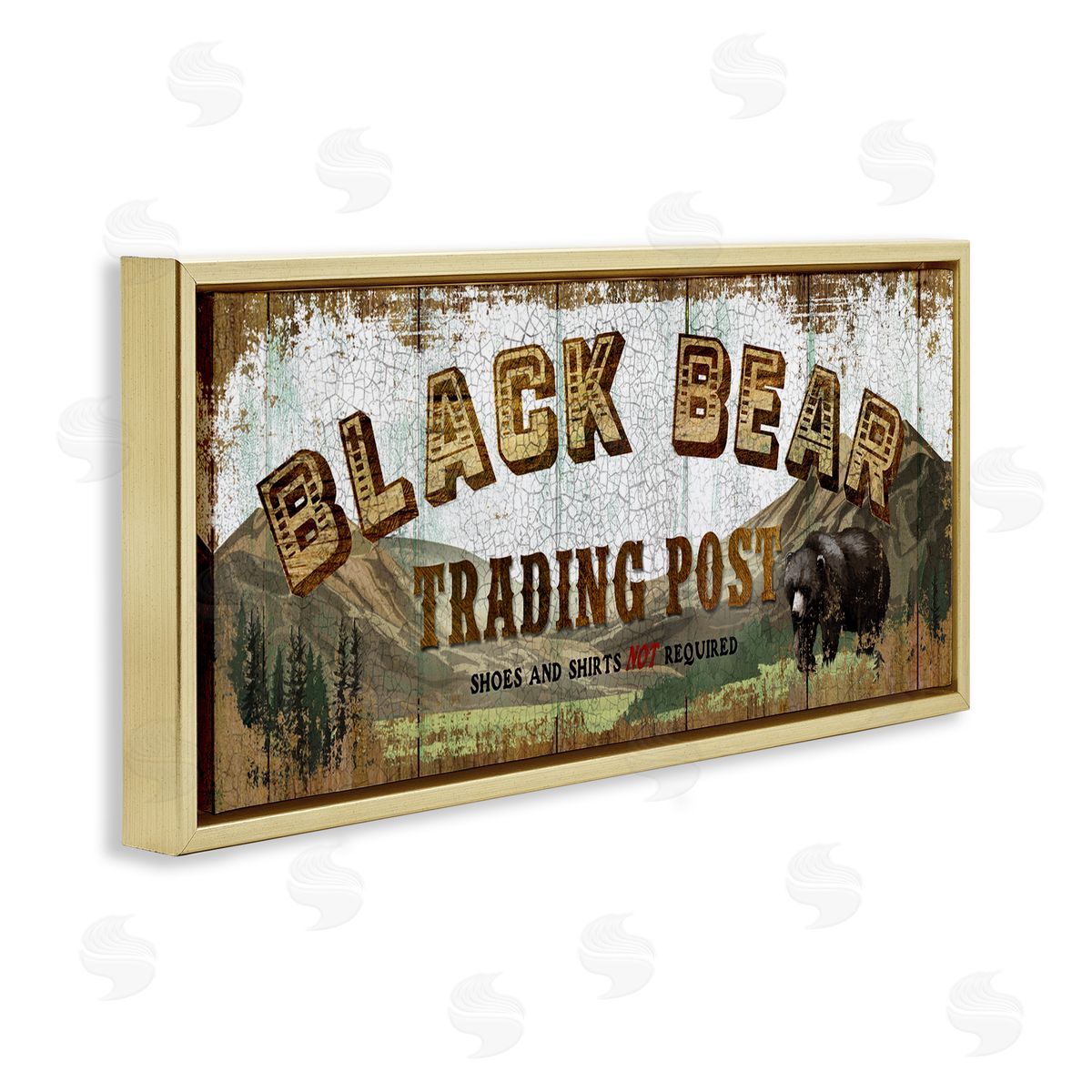 Conrad Knutsen Black Bear Trading Post Rustic Forest Animal