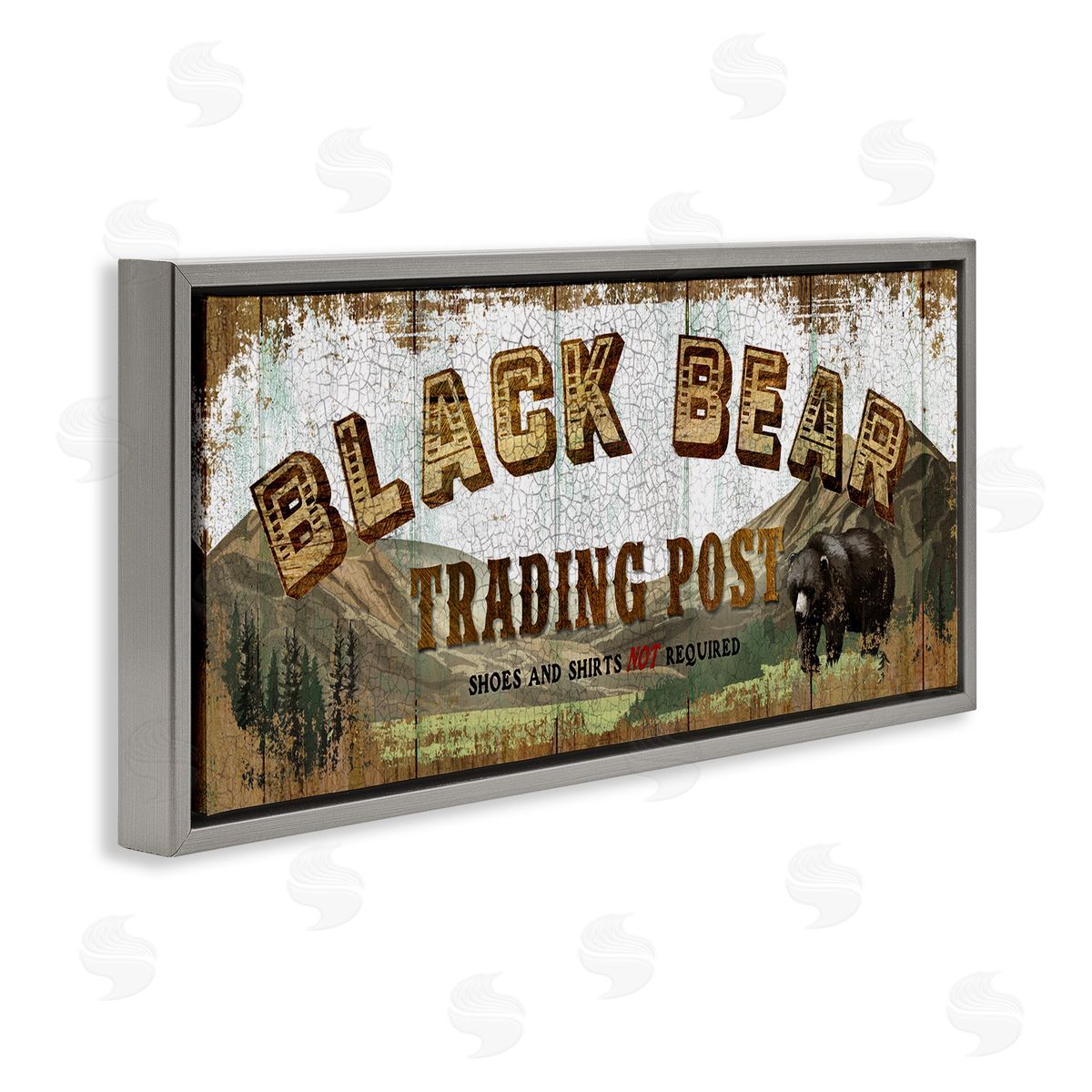 Conrad Knutsen Black Bear Trading Post Rustic Forest Animal