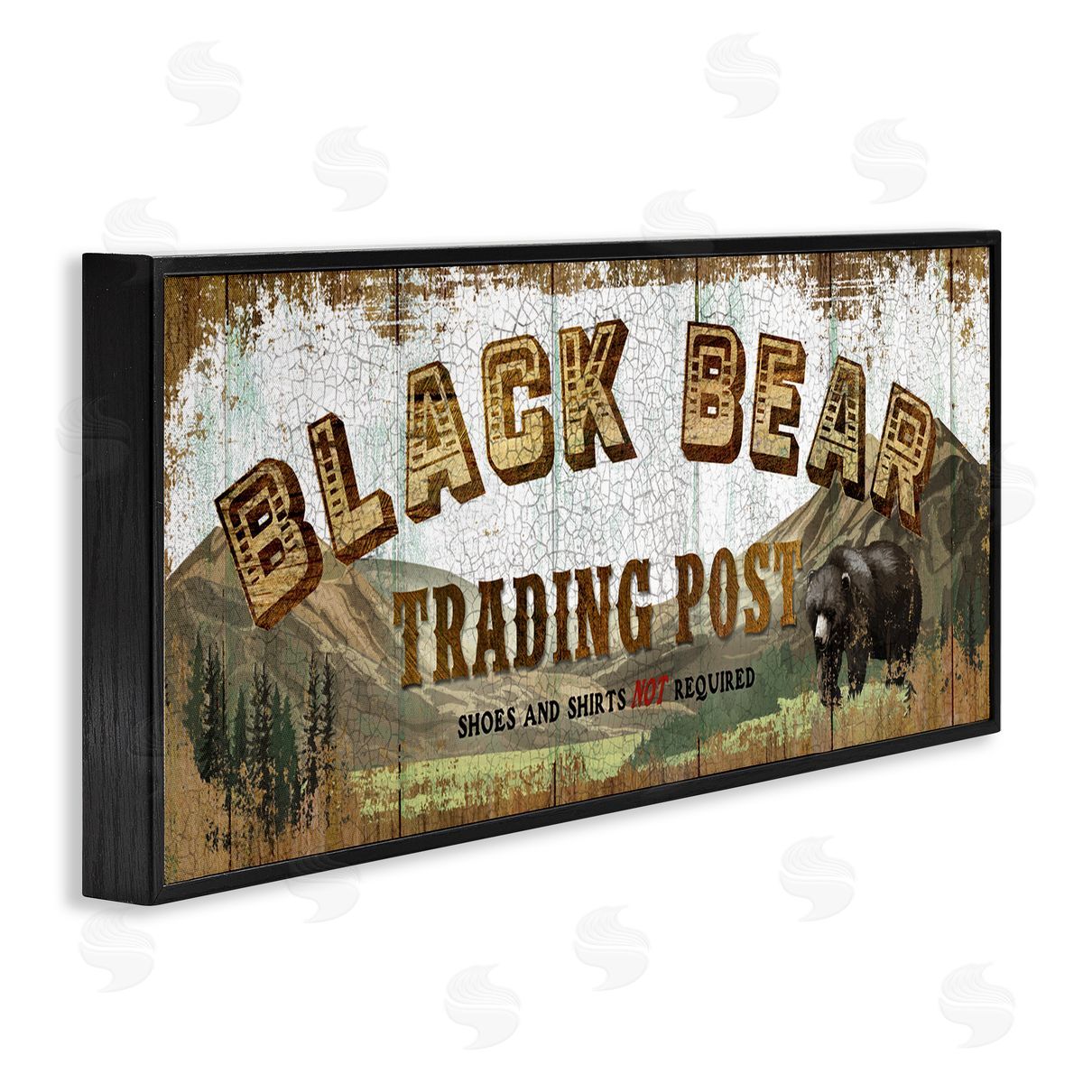Conrad Knutsen Black Bear Trading Post Rustic Forest Animal