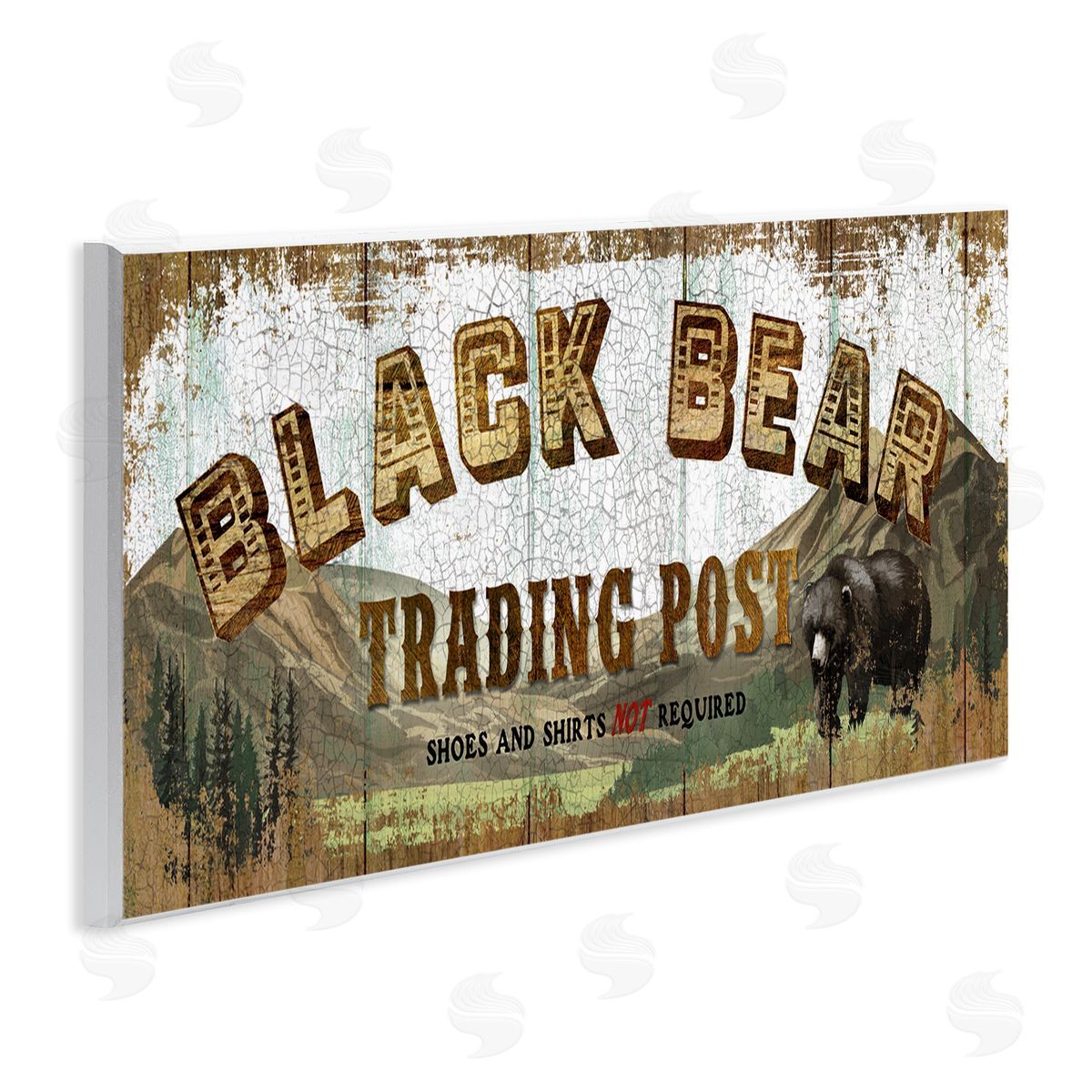 Conrad Knutsen Black Bear Trading Post Rustic Forest Animal