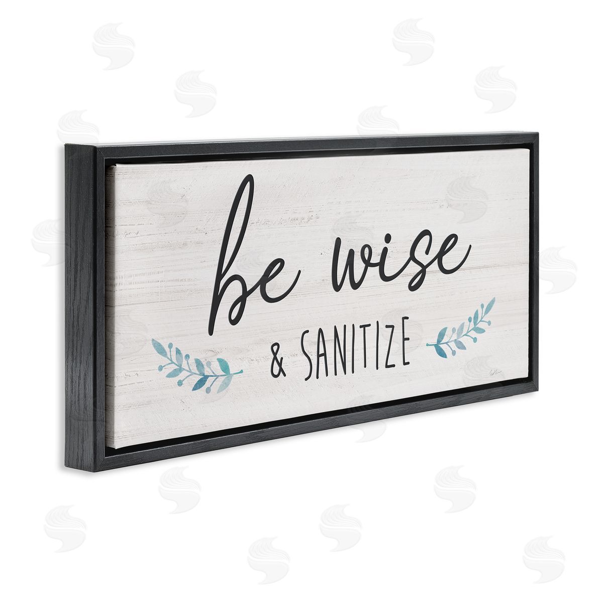 Natalie Carpentieri Be Wise & Sanitize Phrase Good Hygiene Text
