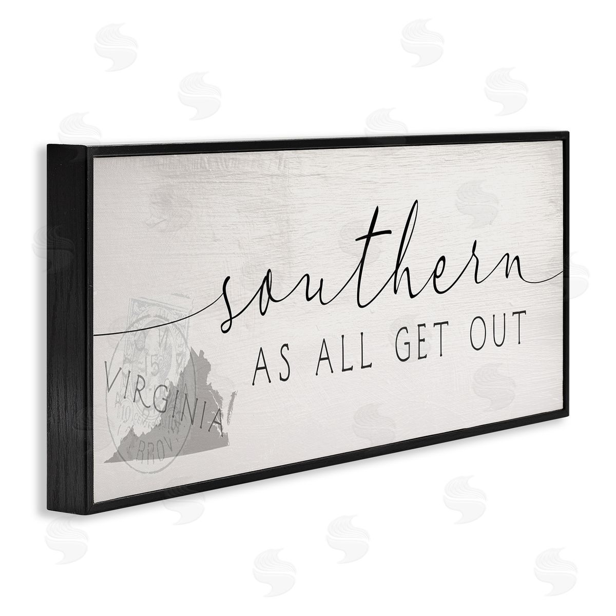 Stupell Studio Virginia State Southern As All Get Out Sentiment