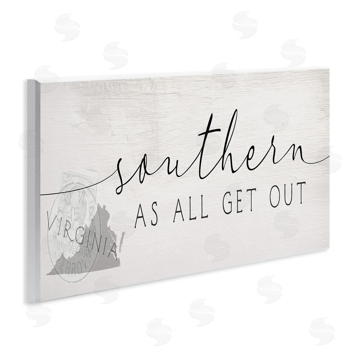 Stupell Studio Virginia State Southern As All Get Out Sentiment
