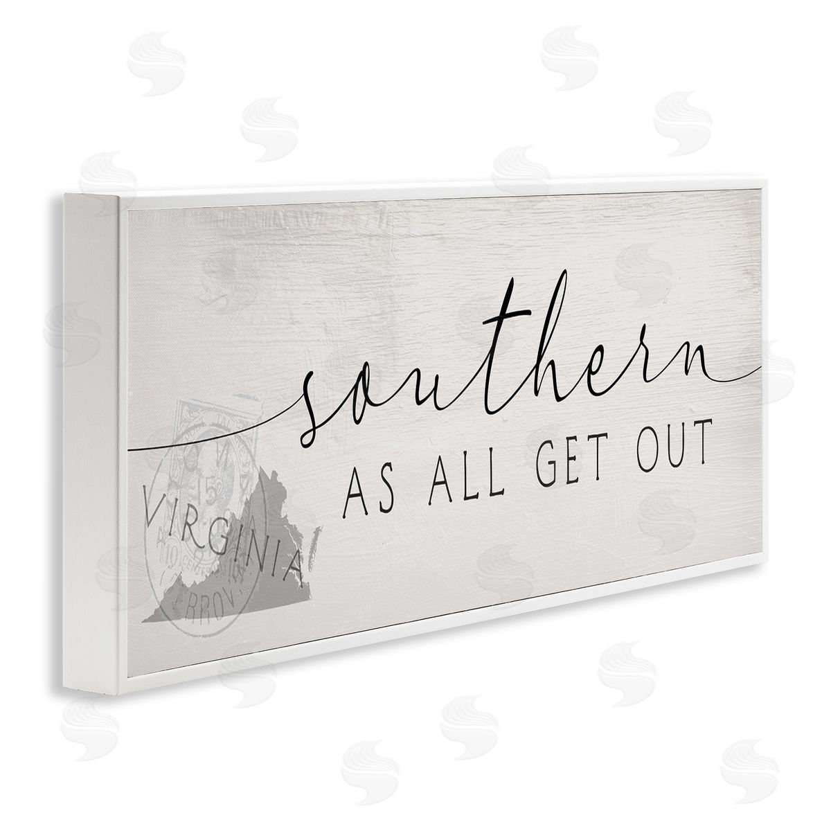 Stupell Studio Virginia State Southern As All Get Out Sentiment