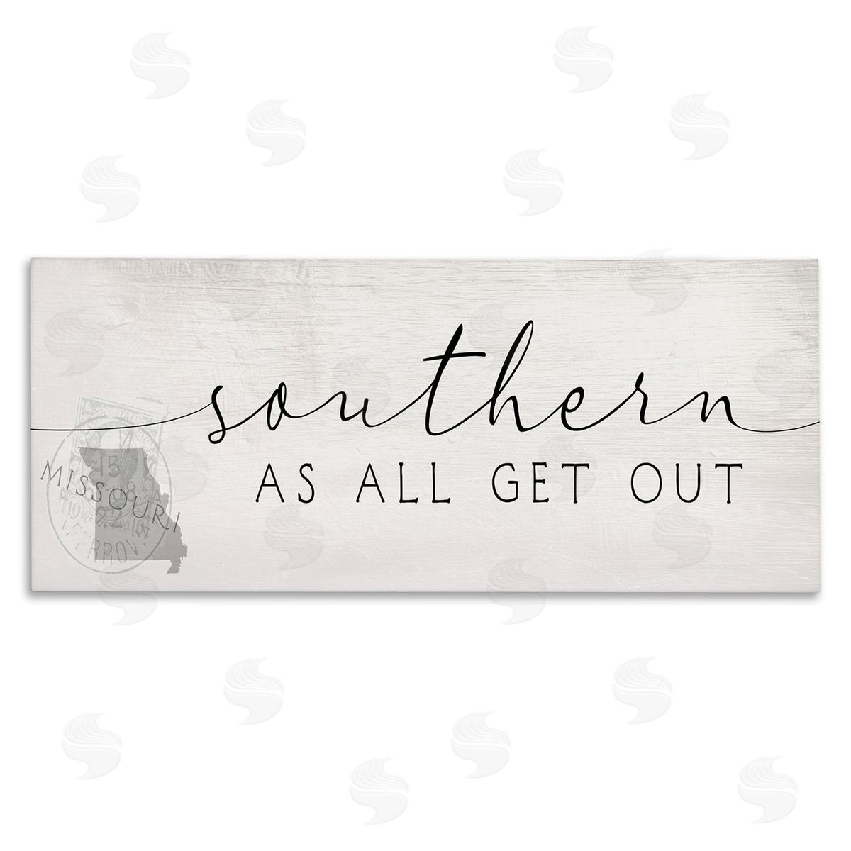 Stupell Studio Missouri State Southern As All Get Out Slang