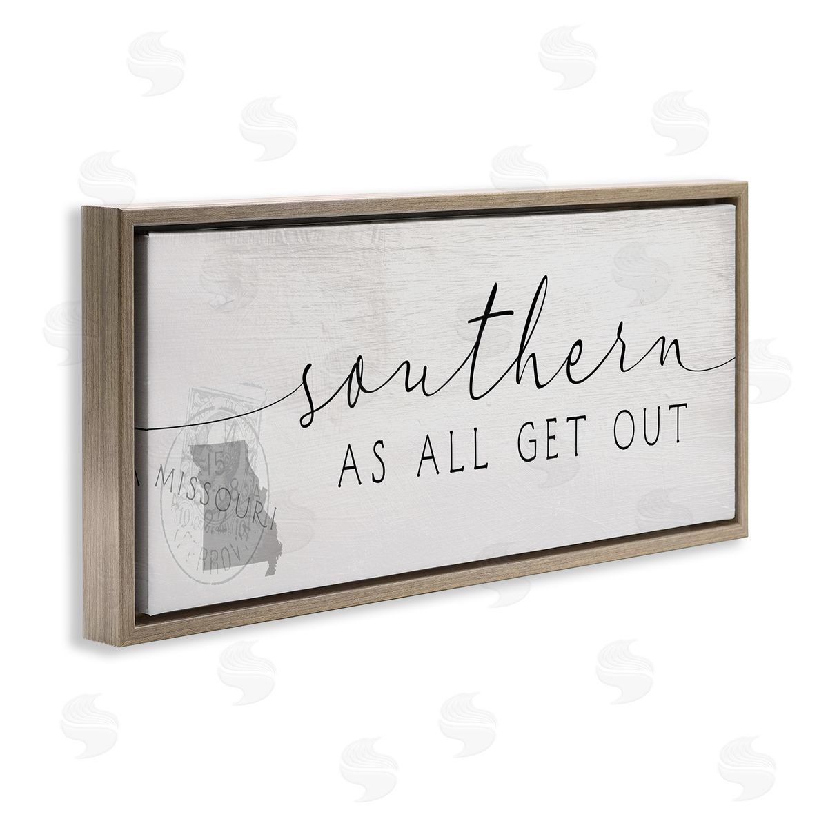 Stupell Studio Missouri State Southern As All Get Out Slang